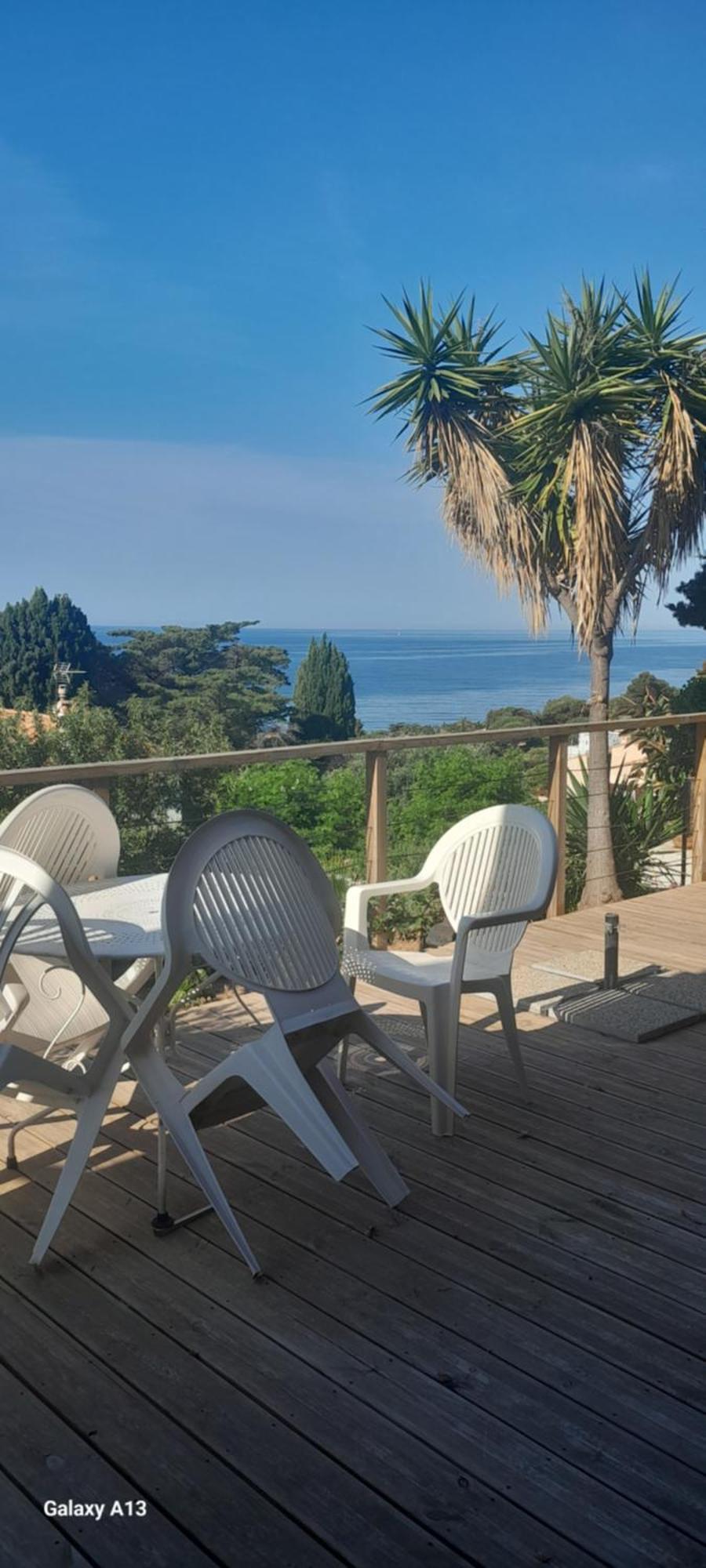 F3 Rdc Villa Vue Mer 180 Face A La Pointe De Giens Carqueiranne Chambre photo