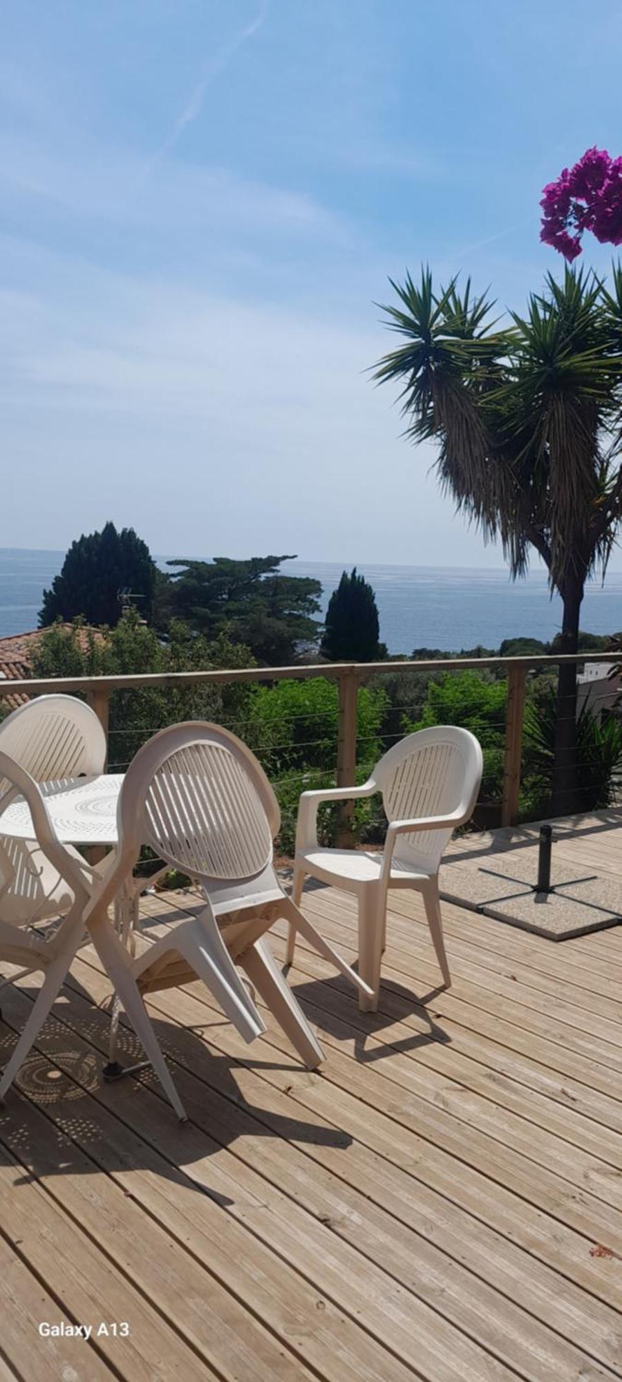 F3 Rdc Villa Vue Mer 180 Face A La Pointe De Giens Carqueiranne Extérieur photo