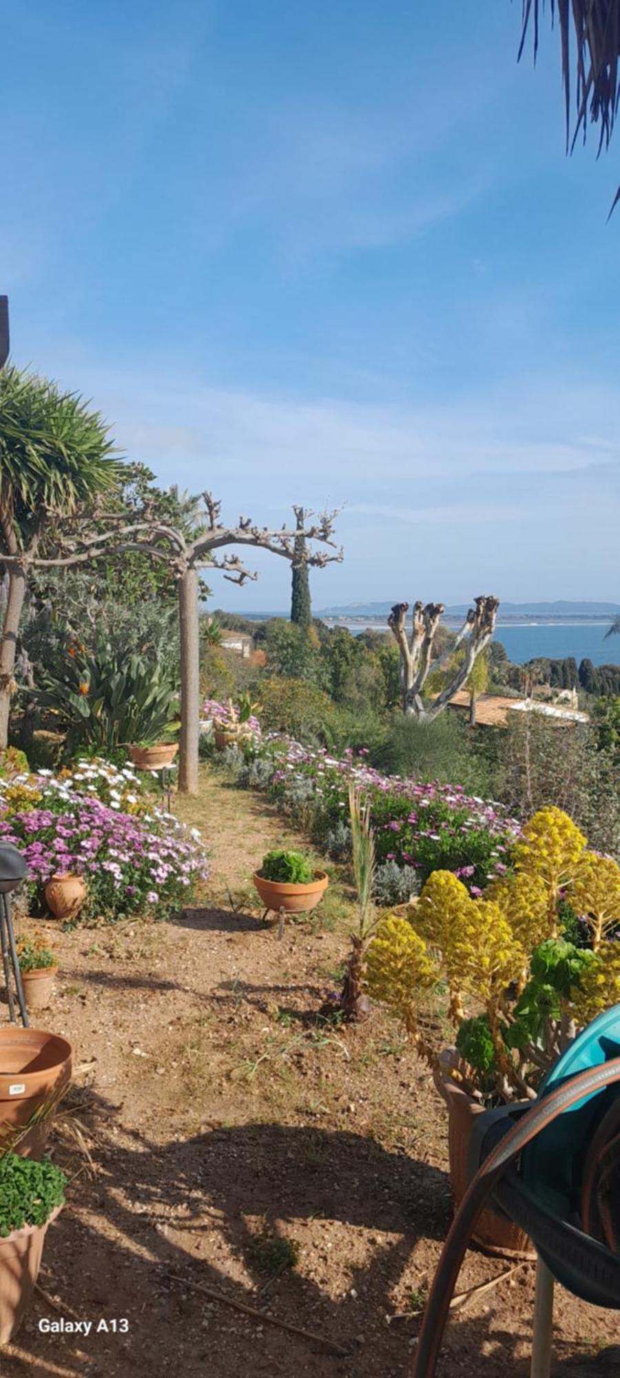 F3 Rdc Villa Vue Mer 180 Face A La Pointe De Giens Carqueiranne Extérieur photo